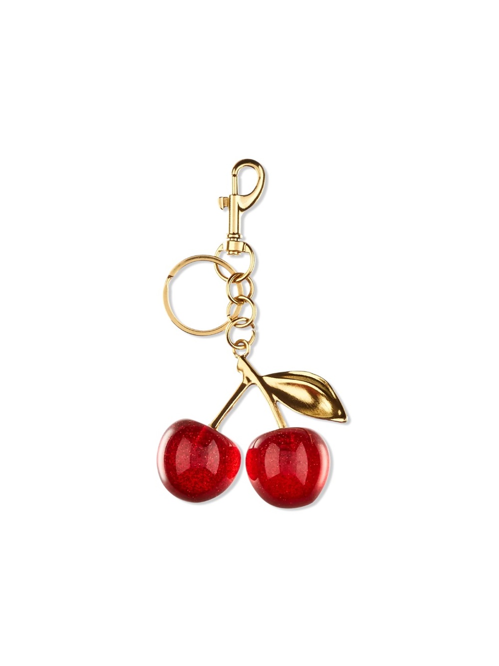 Tartan + Twine cherry bag charm